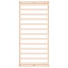 vidaXL Estructura de cama de madera maciza 90x200 cm