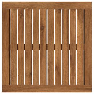 vidaXL Encimera 48,5 x 49 x 2 cm Rectangular Madera de Acacia S&oacute;lida