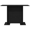 vidaXL Mesa de Comedor Roble negro 110 x 60 x 75 cm