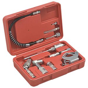 vidaXL Kit de accesorios de lubricaci&oacute;n 11 piezas