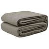 vidaXL Alfombra para tienda Manual Gris Claro 200 x 200 cm Polietileno