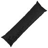 vidaXL Funda de almohada HEERLEN Negro 40 x 145 cm Franela