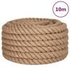 vidaXL Cuerda de yute 10 m de longitud y 50 mm de grosor