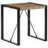 vidaXL Mesa de comedor de madera maciza reciclada 70x70x75 cm