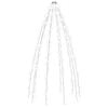 vidaXL Red de luces de &aacute;rbol de Navidad 250 LEDs blanco fr&iacute;o 250 cm