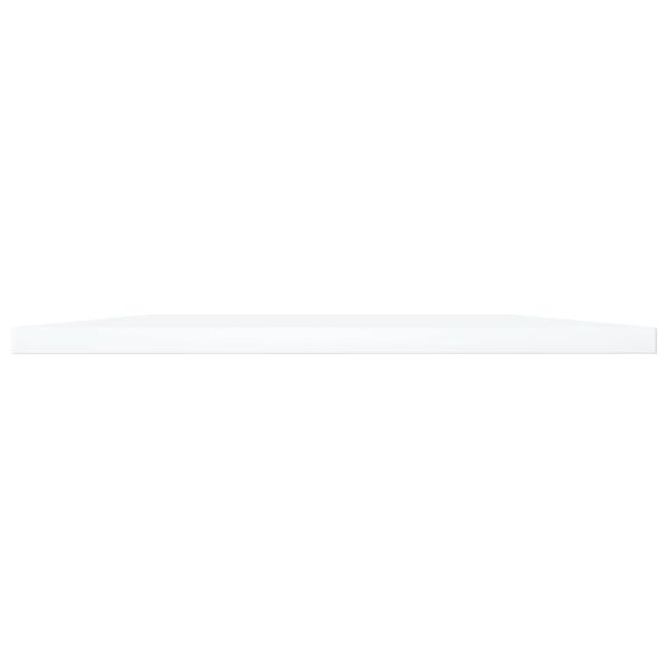 vidaXL Estantes para estanter&iacute;a 4uds contrachapada blanco 100x40x1,5cm
