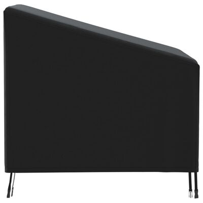 vidaXL Cubierta para silla de jardín Oxford 420D negro 90x90x50/75 cm