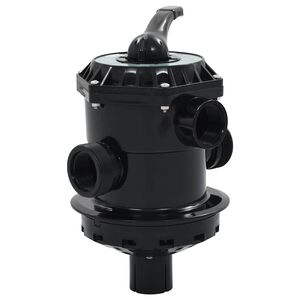 vidaXL Valvula multipuerto para filtro de arena ABS 1,5" 6 v&iacute;as