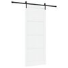 vidaXL Puerta Corredera 93 x 232 cm Madera de ingenier&iacute;a