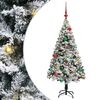 vidaXL &Aacute;rbol de Navidad artificial 150 cm PVC y Acero y Pl&aacute;stico