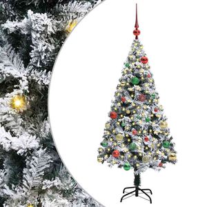 vidaXL &Aacute;rbol de Navidad artificial 150 cm PVC y Acero y Pl&aacute;stico