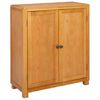 vidaXL Armario Marr&oacute;n 80 x 35 x 95 cm Madera de Roble S&oacute;lido