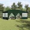 vidaXL Carpa de Fiesta Verde 600 x 400 x 266 cm Polietileno