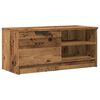 vidaXL Mueble para TV madera contrachapada envejecida 80x35x36,5 cm