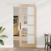 vidaXL Puerta Corredera ORKDAL Natural 83 x 211 cm