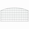 vidaXL Juego de Cercas para Estanque 5 pcs Verde 100 x 50 cm Acero