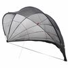 vidaXL C&uacute;pula para piscina 592 x 590 x 275 cm Negro