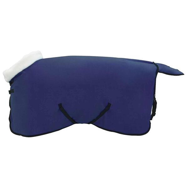 vidaXL Manta para Caballo Azul marino 85 cm Forro polar