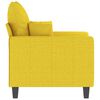 vidaXL Sill&oacute;n de tela amarillo claro 60 cm