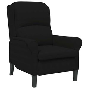 vidaXL sillón Negro 76 x 94 x 102 cm Microfibra