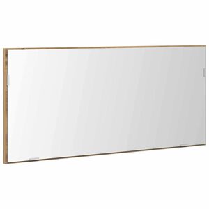 vidaXL Espejo Roble artisan 80 x 37 cm Vidrio y Madera Ingenierizada