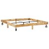 vidaXL Estructura de cama de madera maciza de mango 180x200 cm