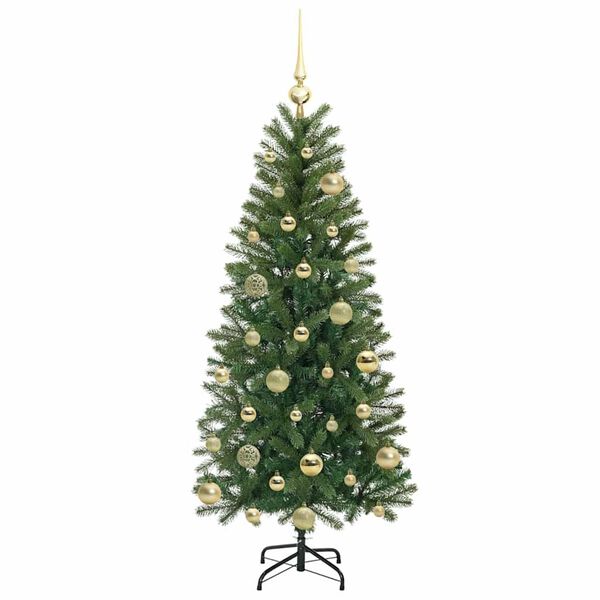 vidaXL &Aacute;rbol de Navidad artificial con 150 LED Verde 120 cm PE y PVC