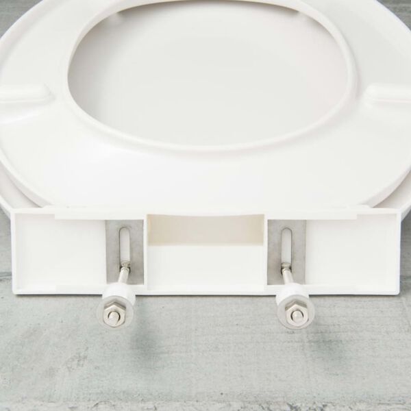 SCHÜTTE Asiento de váter WC WHITE duroplast
