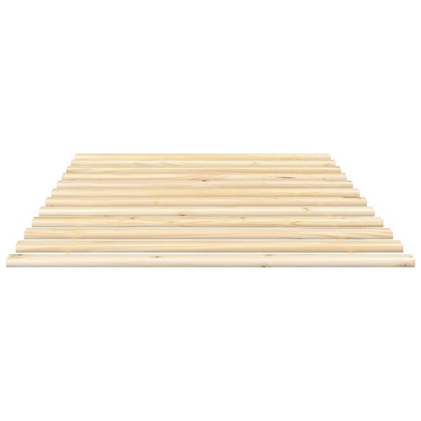 vidaXL L&aacute;minas de somier de cama madera maciza de pino 100x200 cm