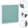 vidaXL Panel de acceso marco de aluminio y placa de yeso 200x200 mm