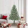 vidaXL &Aacute;rbol de Navidad con 300 LED con soporte Verde 180 cm PVC