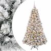 vidaXL &Aacute;rbol de Navidad artificial con bolas 180 cm 300 LED