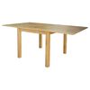 vidaXL Mesa extensible de roble 170x85x75 cm