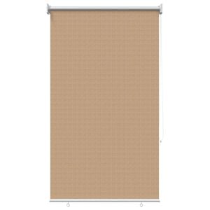 vidaXL Persiana enrollable de exterior 105(ancho)x140(alto)cm beige