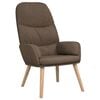 vidaXL Sill&oacute;n de relax de tela gris taup&eacute;