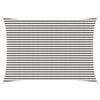 vidaXL Toldo Vela Gris claro y blanco. 3,5 x 4,5 m HDPE