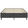 vidaXL Estructura de cama Box Spring tela gris 140x200 cm