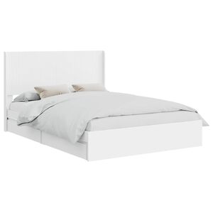 vidaXL Estructura de cama con almacenamiento y cabecero 3 pcs
