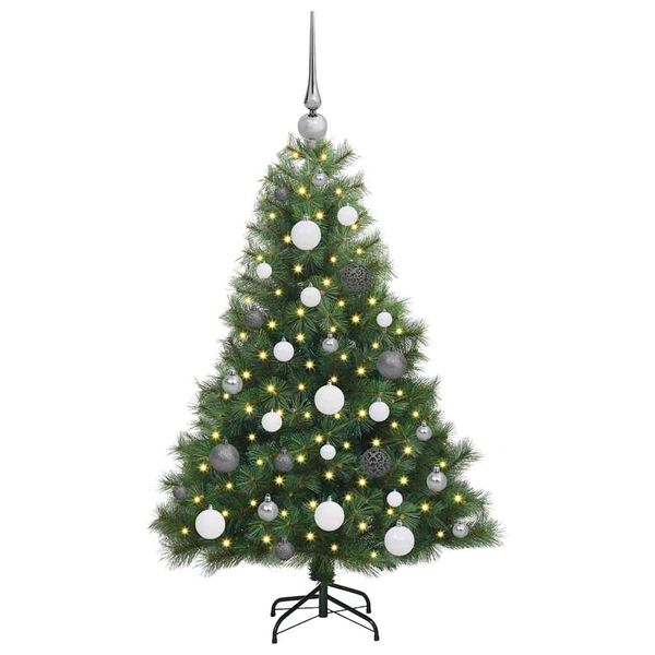 vidaXL &Aacute;rbol de Navidad artificial con 150 LED Verde 120 cm PE y PVC
