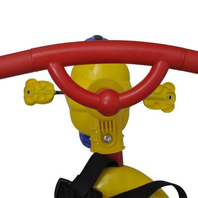 Triciclo Infantil Para Los Pequeños Niños Rojo-Azul-Amarillo