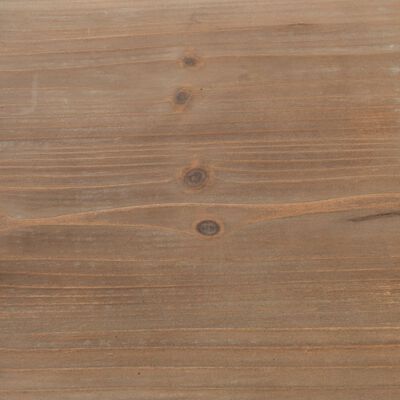 vidaXL Estantería de madera maciza y acero 90,5x35x180 cm