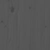 vidaXL Mueble de TV madera maciza de pino gris 156x37x45 cm