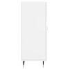 vidaXL Aparador madera de ingenier&iacute;a blanco 34,5x34x90 cm