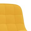 vidaXL Sillas de comedor giratorias 4 uds terciopelo amarillo mostaza