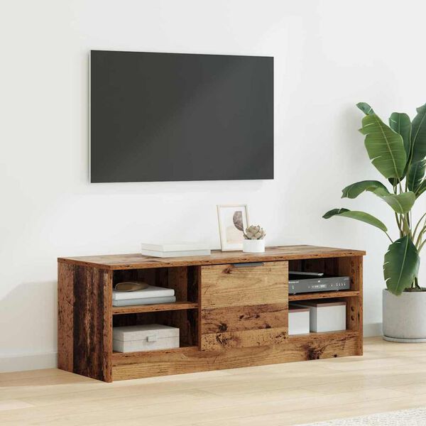 vidaXL Gabinete de TV Madera Vieja 102 x 35 x 36,5 cm