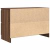 vidaXL Mueble de TV marr&oacute;n roble 80x35x54 cm madera de ingenier&iacute;a