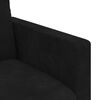 vidaXL Sof&aacute; 2 pcs Negro 158 x 78 x 80 cm Terciopelo