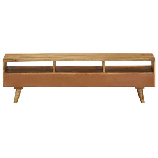 vidaXL Mueble para TV de madera maciza de mango 140x30x41 cm