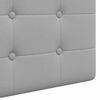 vidaXL Cabecera Colgante Gris Nube 100 x 55 x 5 cm tela