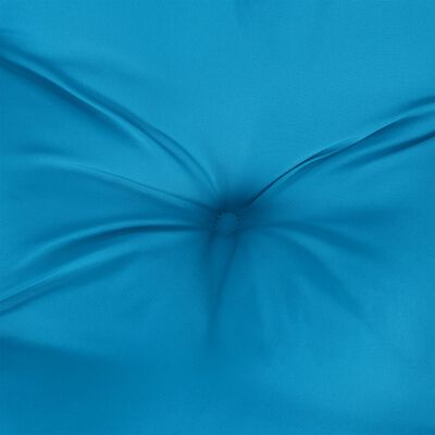 vidaXL Cojín de banco de jardín tela Oxford azul 200x50x7 cm